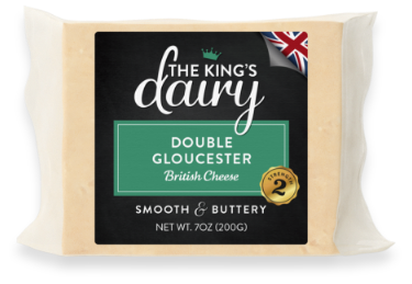 The Kings Dairy Cheese 200g DOUBLE GLOUCESTER