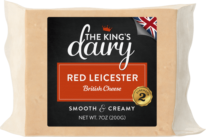 The Kings Dairy Cheese 200g RED LEICESTER