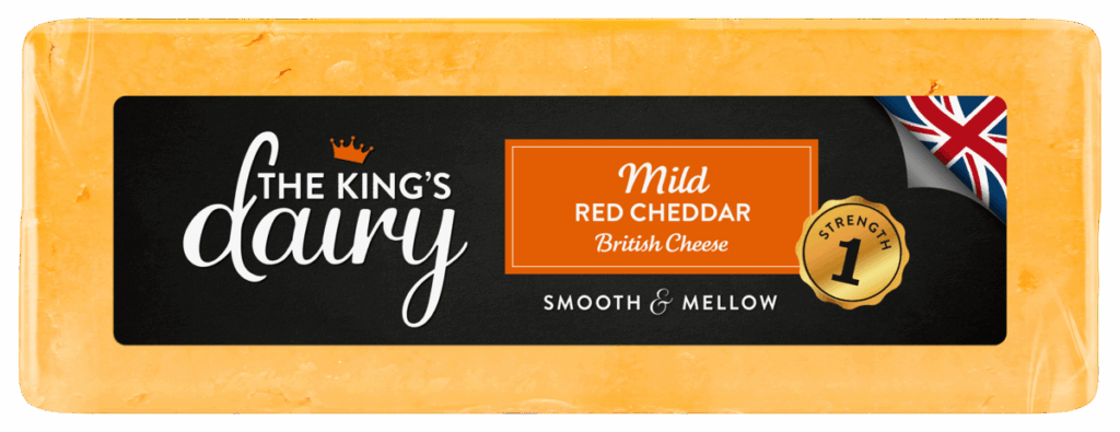 The Kings Dairy Cheese 5kg MILD RED CHEDDAR