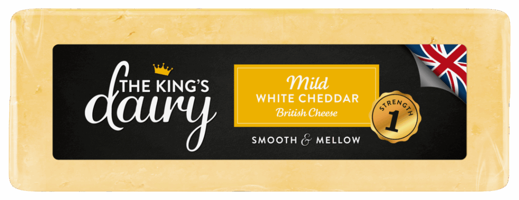 The Kings Dairy Cheese 5kg MILD WHITE CHEDDAR